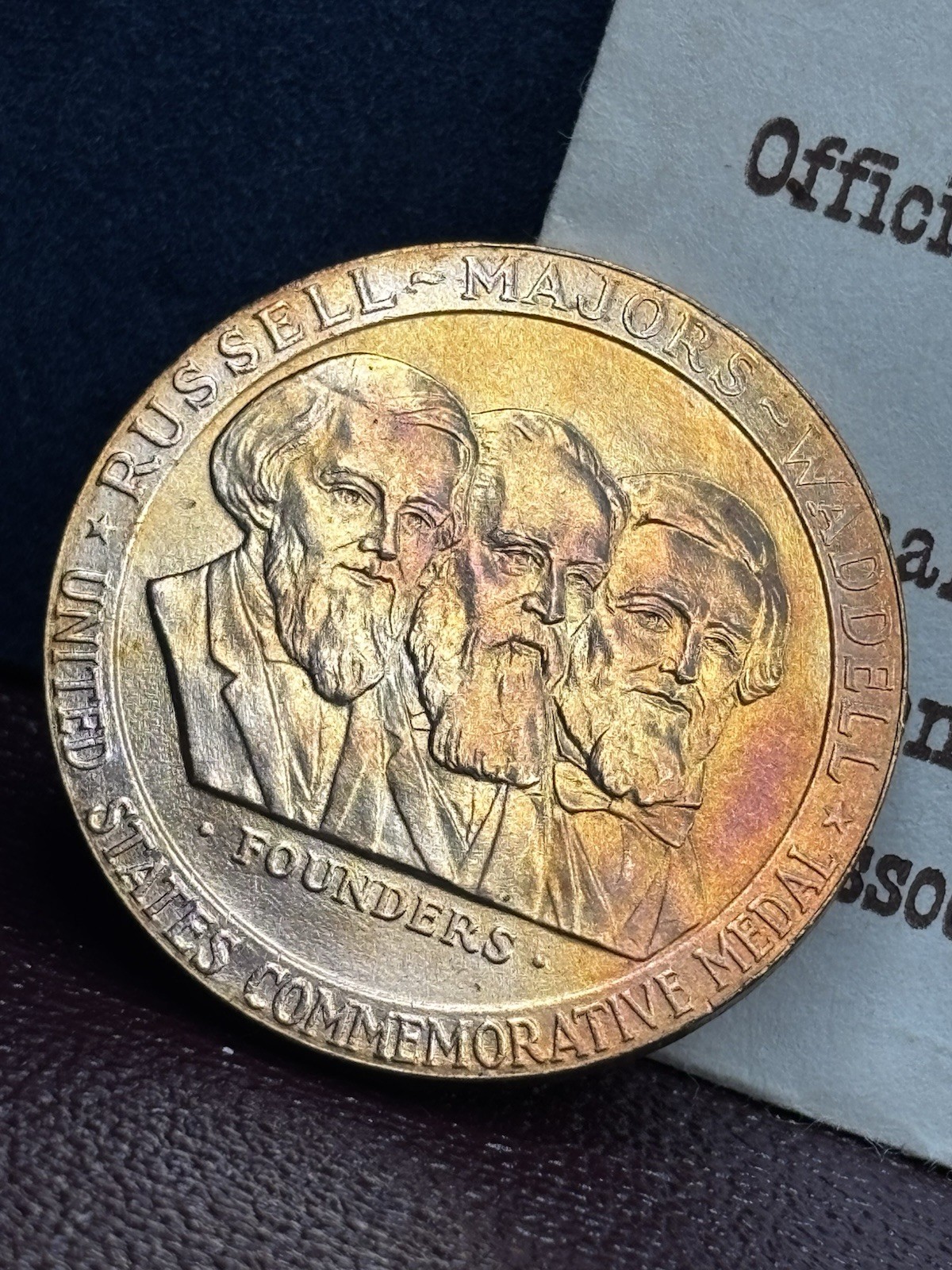 1960 So-Called Dollar - Pony Express Centennial Medal HK-583 RD Rich Toning