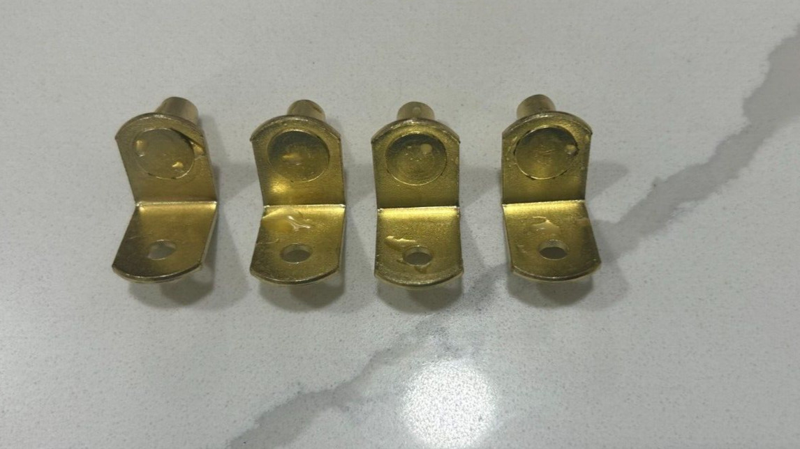 **SET OF 4**Ethan Allen Heirloom Collection Brand New Old Stock Shelf Supports!