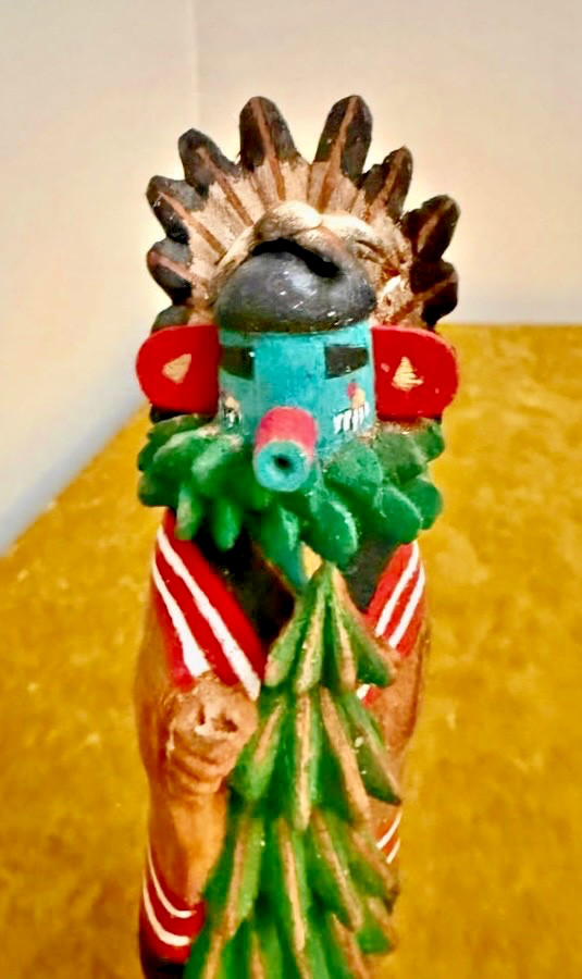 Original Kachina Wood Carving Doll - MORNING KACHINA, 7.5" Tall, By