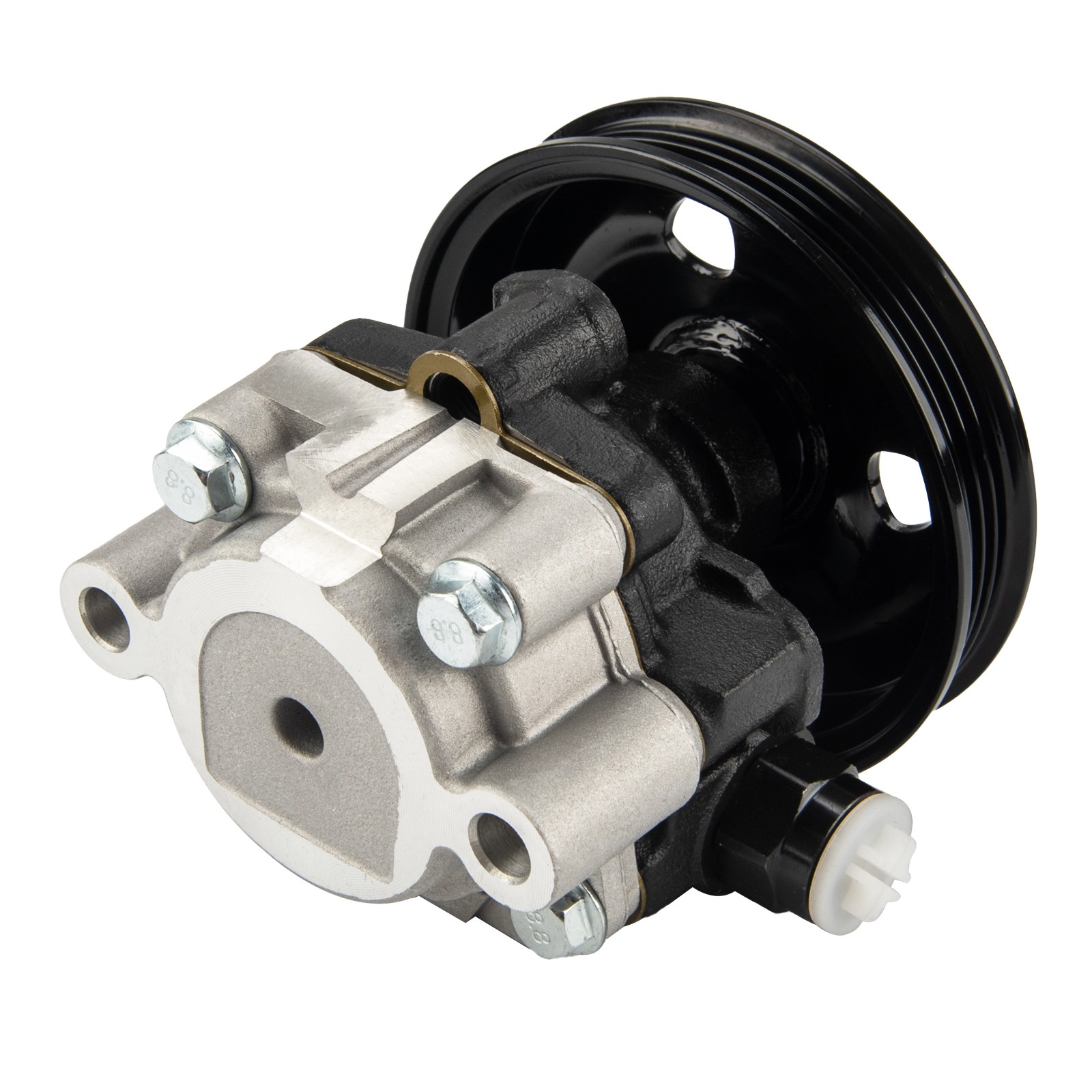 Power Steering Pump with Pulley for 2004-2006 Toyota Sienna Aluminum Iron 215362