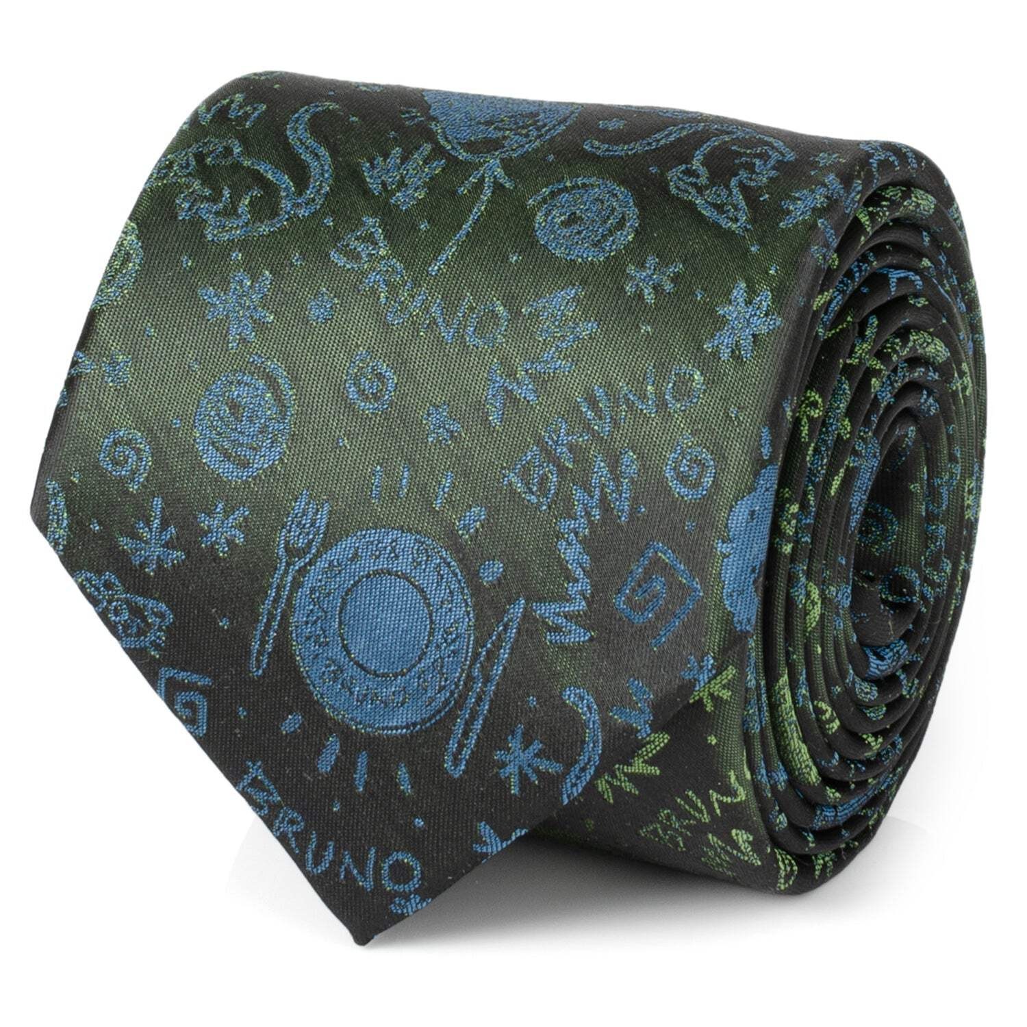 👔 Disney Encanto Bruno Multi Black Men's Tie