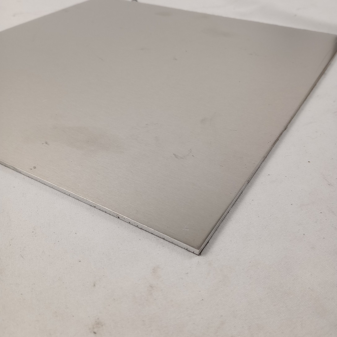12" X 12" X 1/8 .125 Aluminum Sheet Plate FLAT STOCK 5052 12x12 USA/Vinyl 1 Side