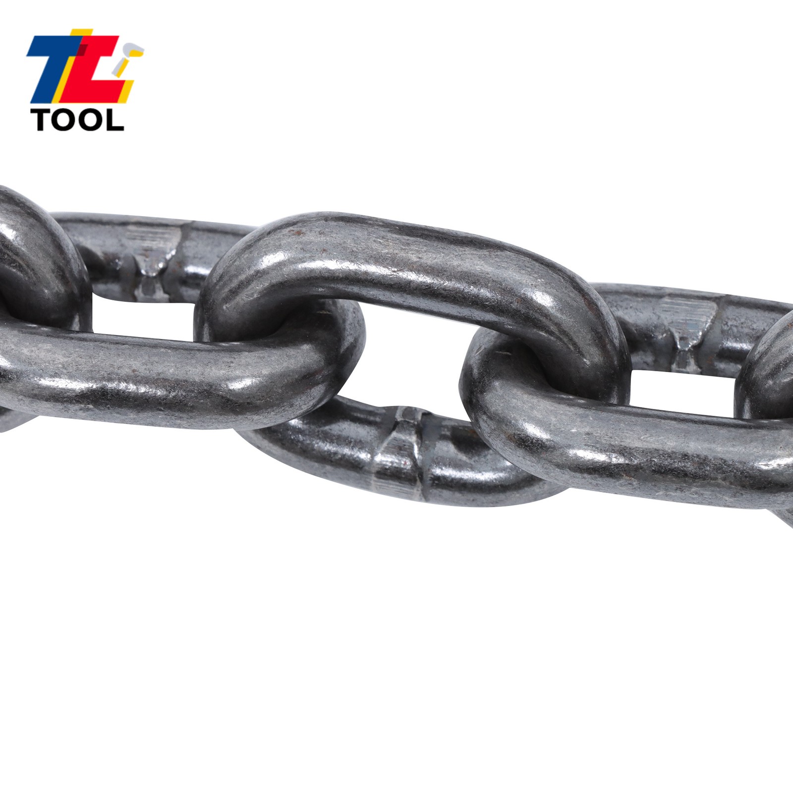 5/16 Inch x 5 Ft Lifting Chains 5 Ton G80 Chain Sling with 4 Leg Grab Hooks