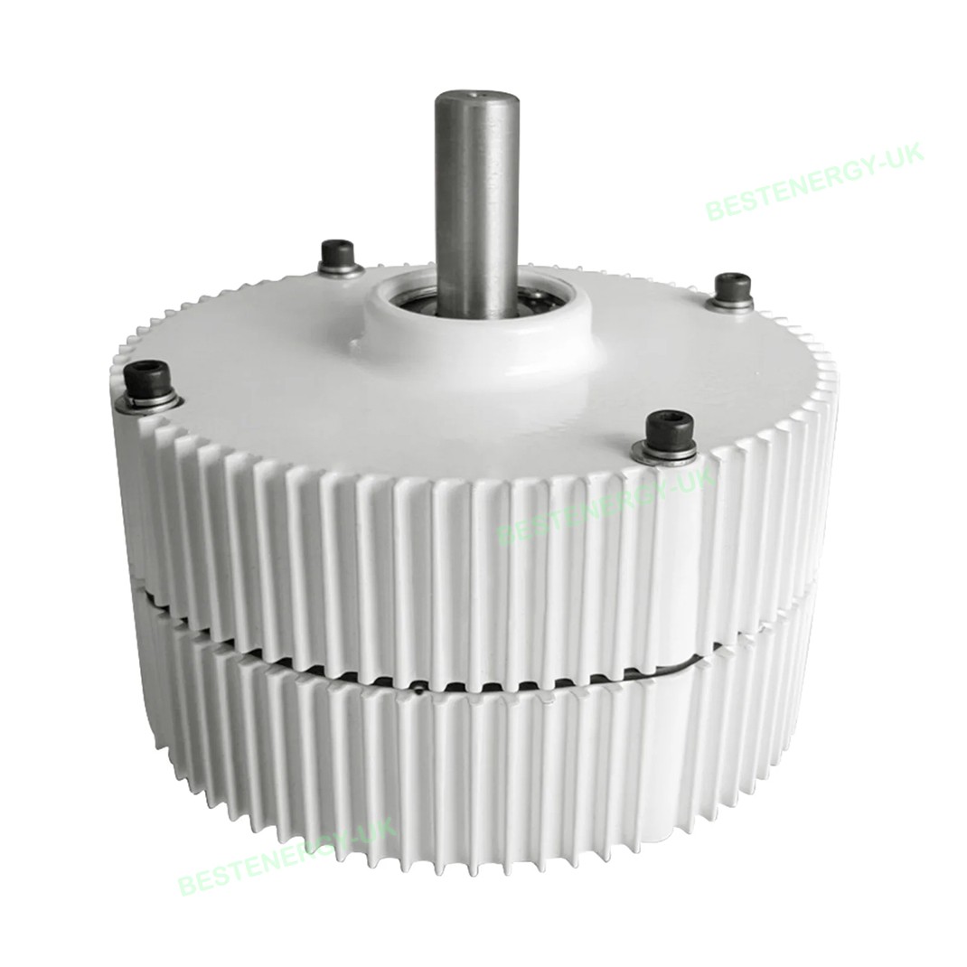 3000W Wind Turbine Permanent Magnet Generator Alternator Motor Kit 12V/24V/48V
