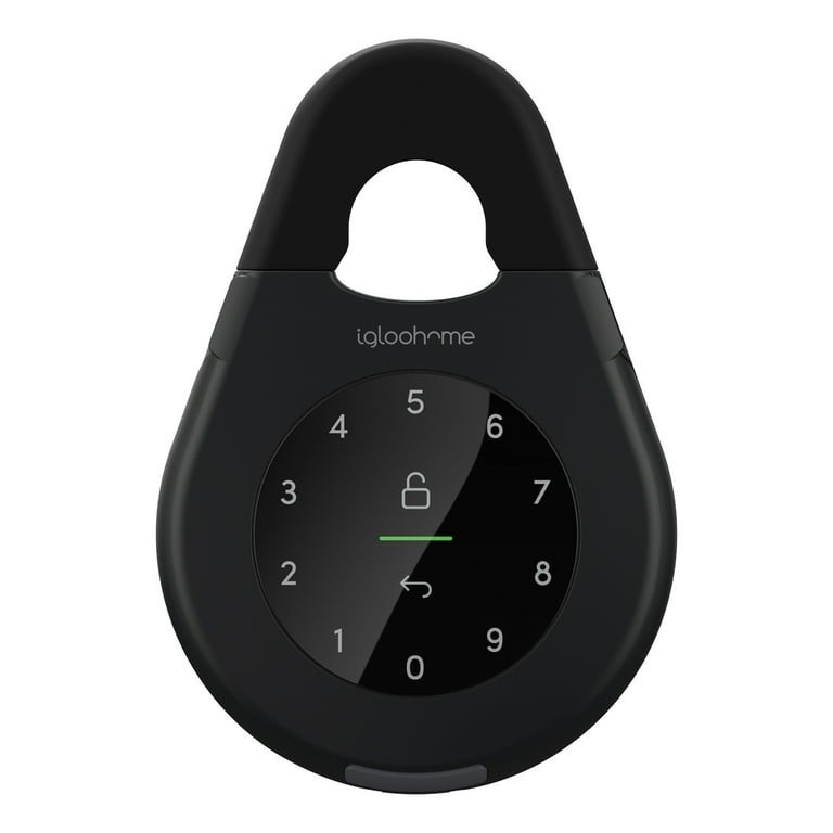 igloohome Smart Keybox 3 Weather-Resistant Key Safe Keypad Black