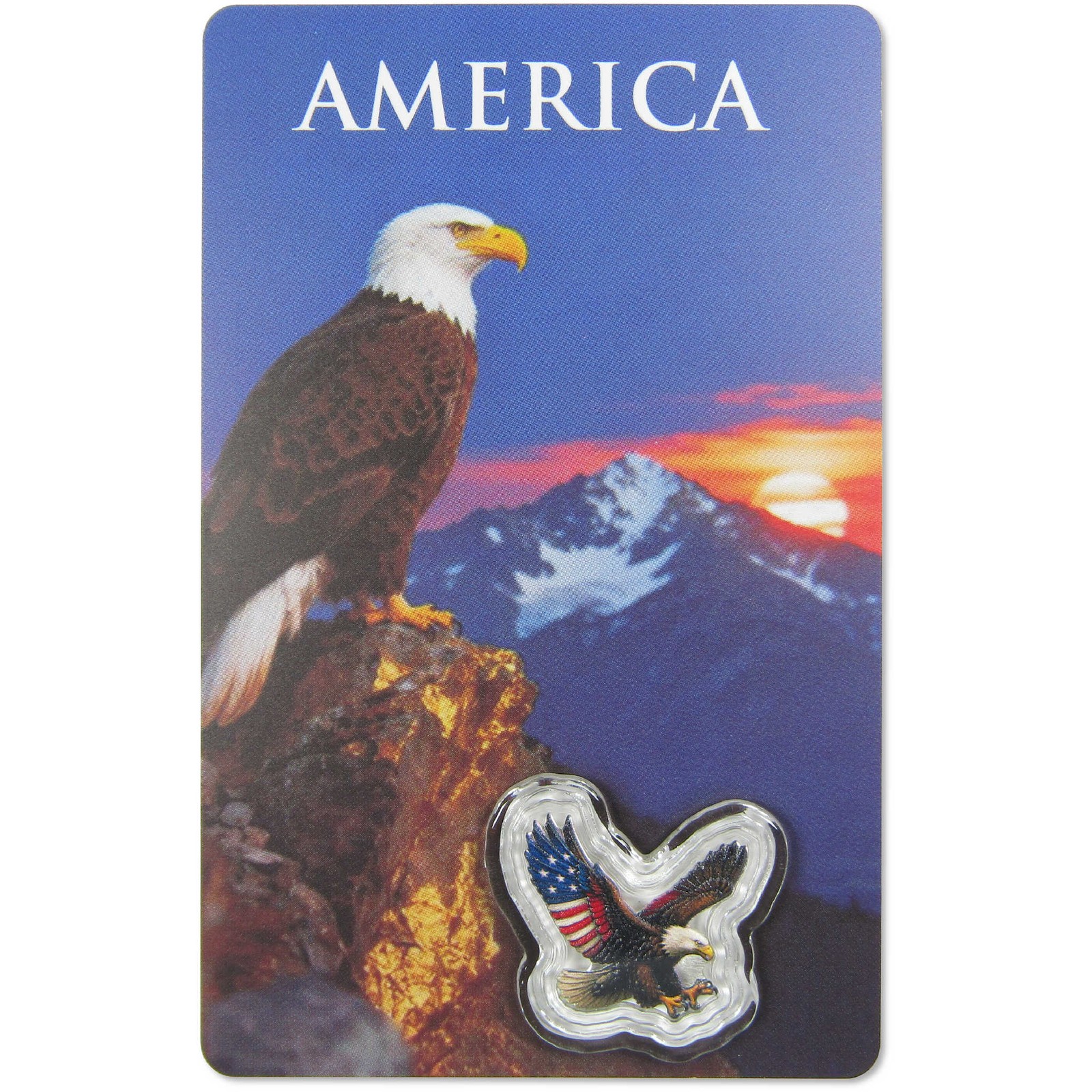 2026 American Bald Eagle Shaped 1 Gram .999 Silver Bar SKU:OPC260