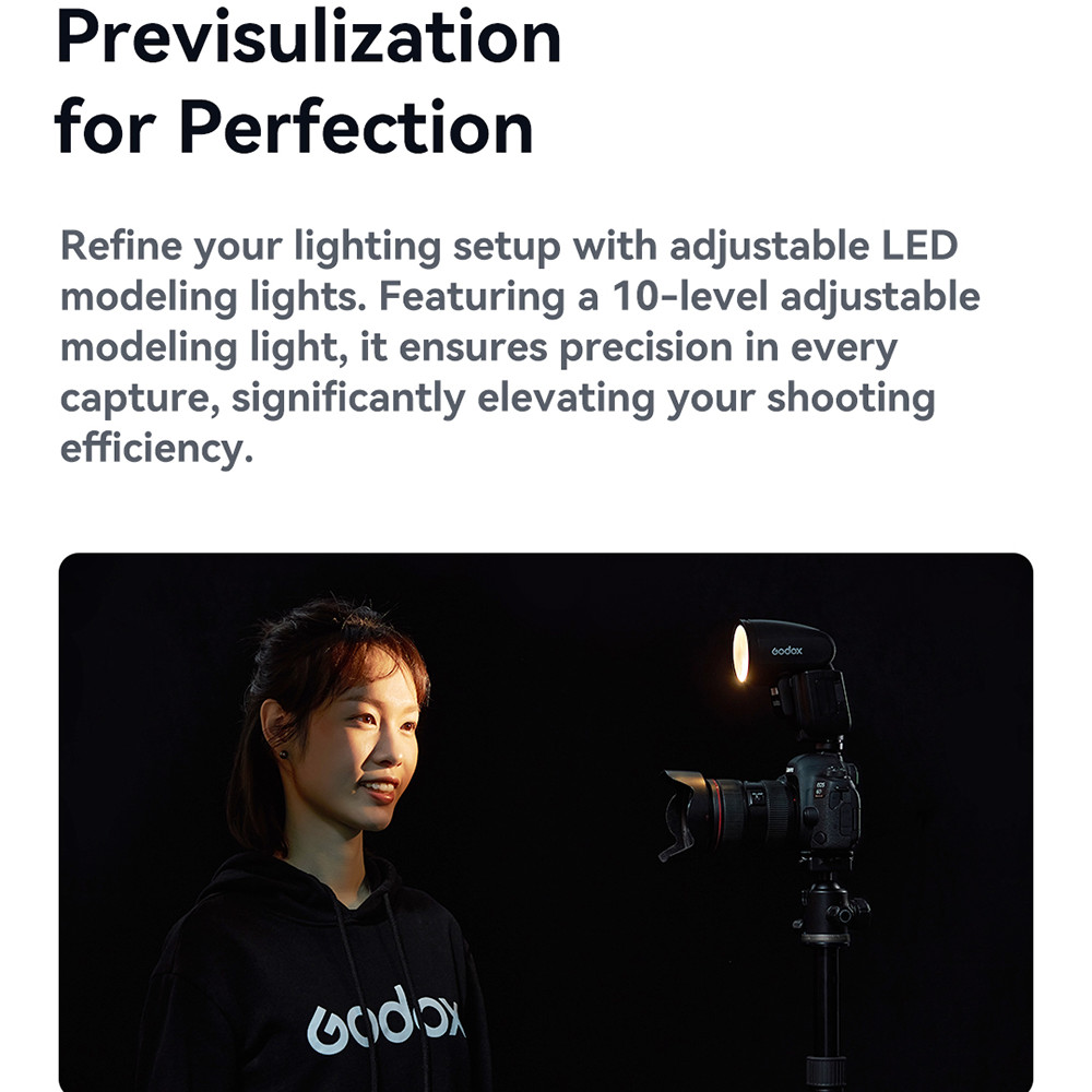 Godox V1Pro S TTL 2.4G Wireless Round Head Flash Light Speedlite For Sony Camera