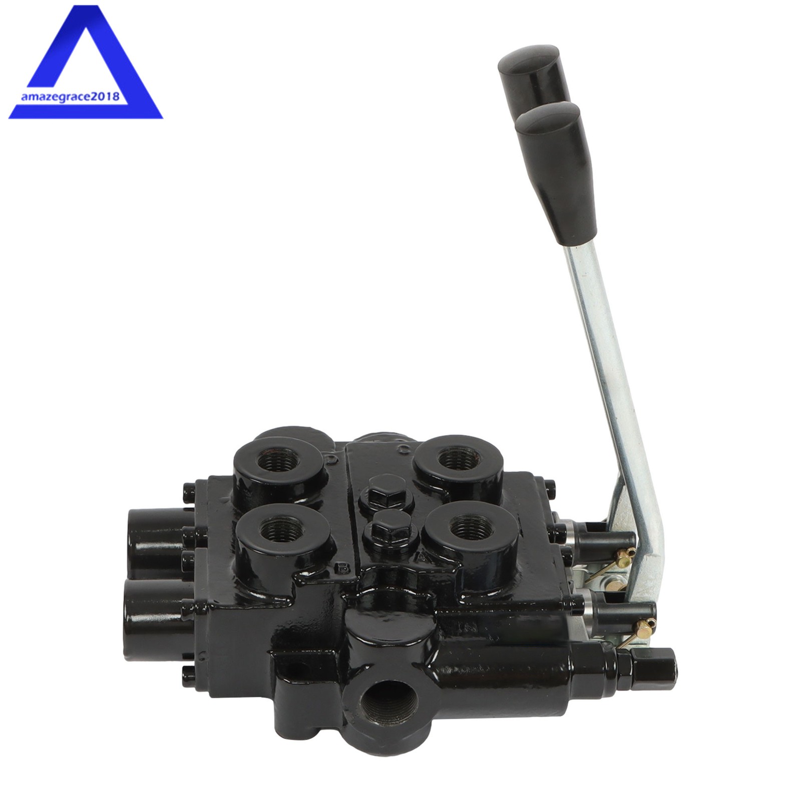 2 Spool 25 GPM RD522CCAA5A4B1 Double Acting Hydraulic Valve In/Out 3/4" NPT