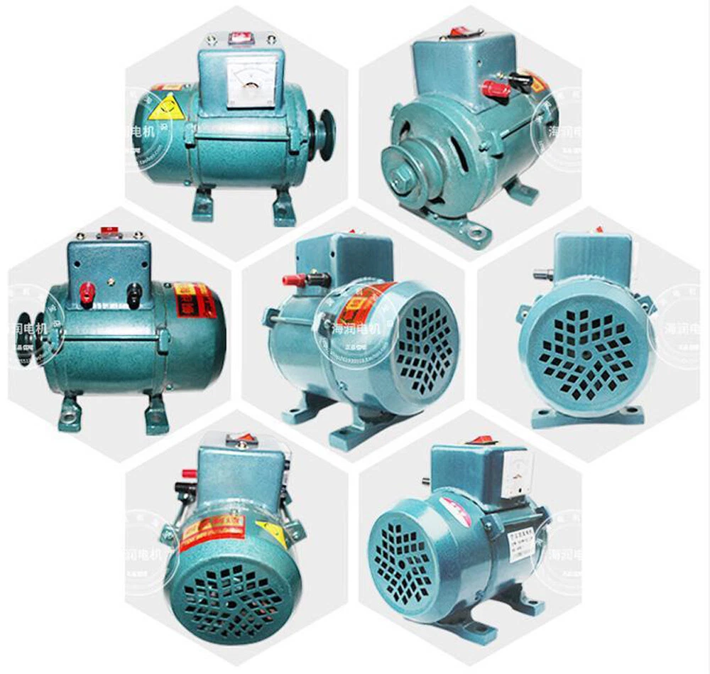 Home Lighting Permanent Magnet Generator Brushless Belt Diesel Engine 7000W