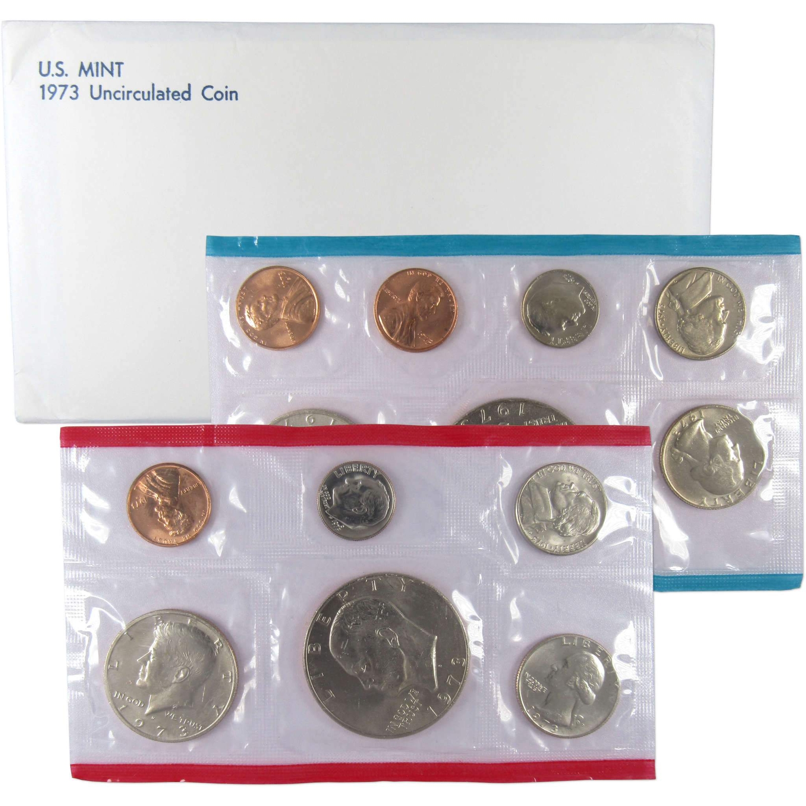 1973 Uncirculated Coin Set U.S Mint Original Government Packaging OGP