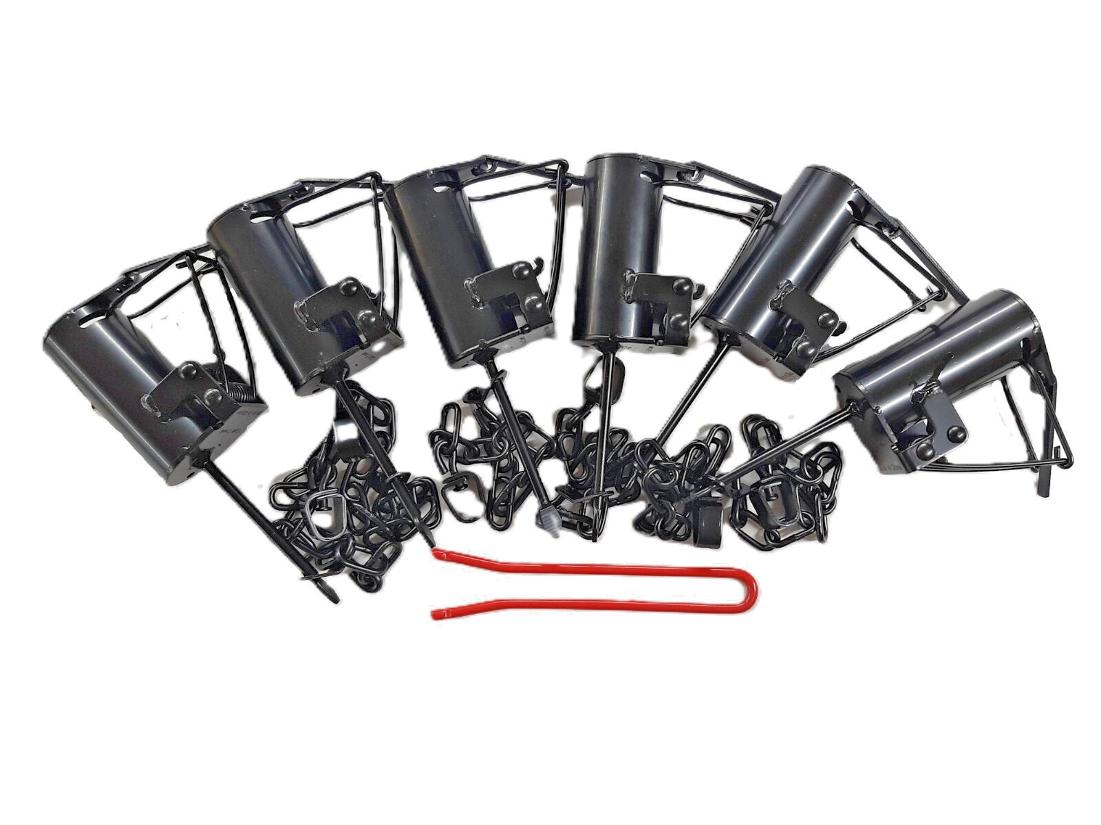 6, Brand New Cold Creek, Dog proof raccoon traps, coon, DP with setting tool