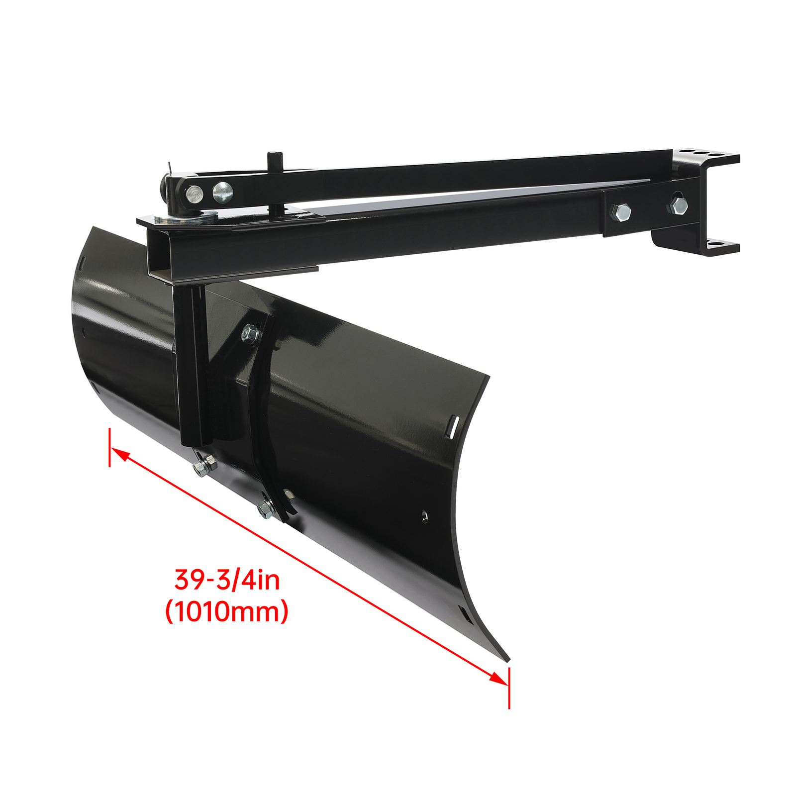 For UTV/ATV Adjustable Sleeve Hitch Tow Behind Rear Scrape Blade Tool Attachment