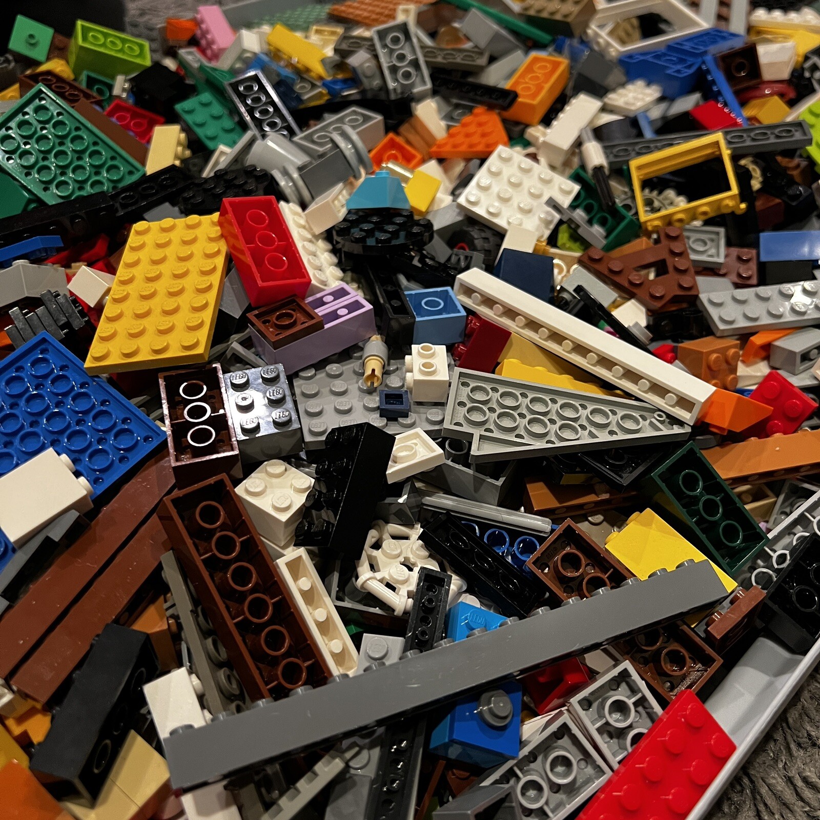 LEGO 10 lbs Pounds Random Parts Pieces Building Plates Blocks Bricks Bulk Lot