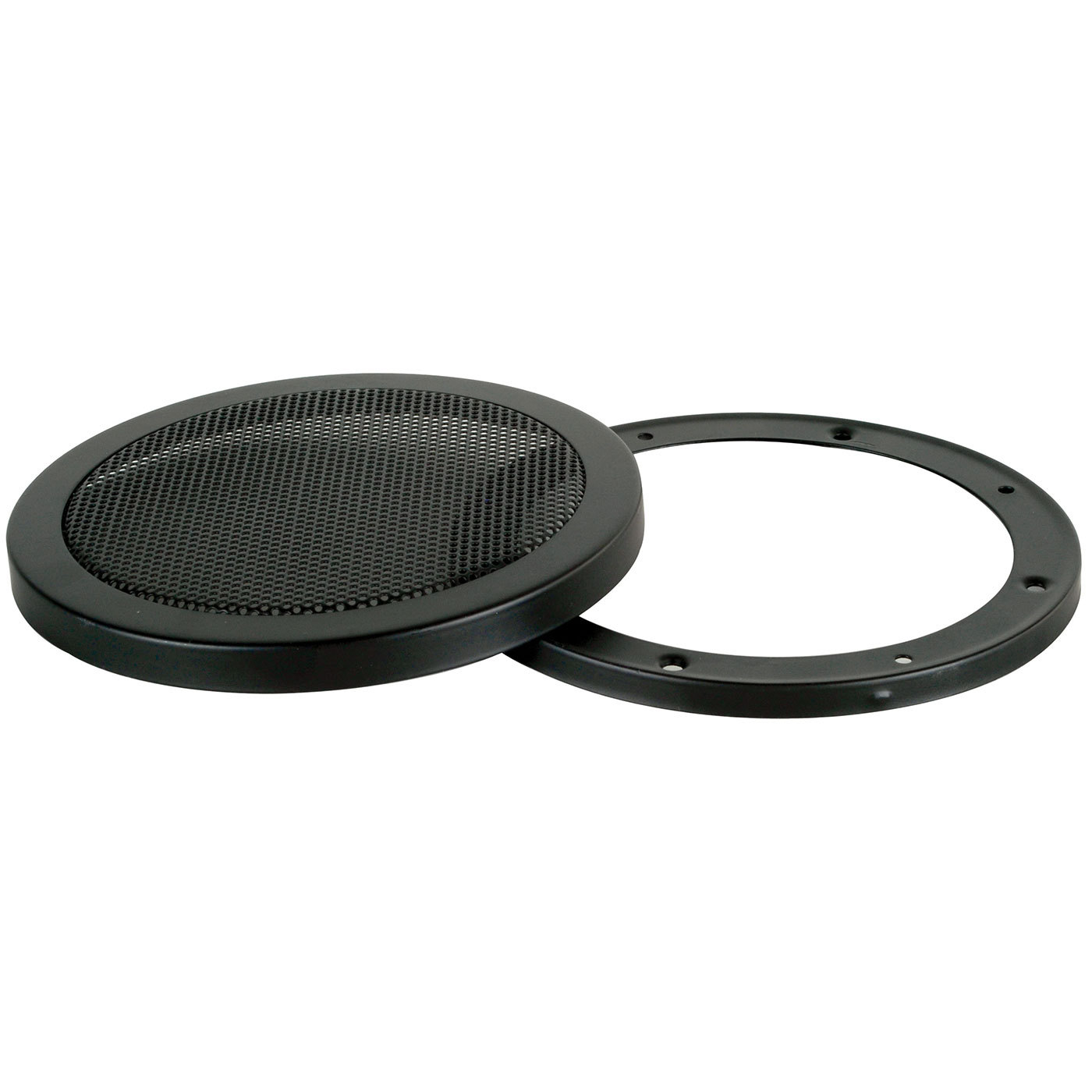 Steel Mesh 2-Piece Grill for 5-1/4" Speaker Black