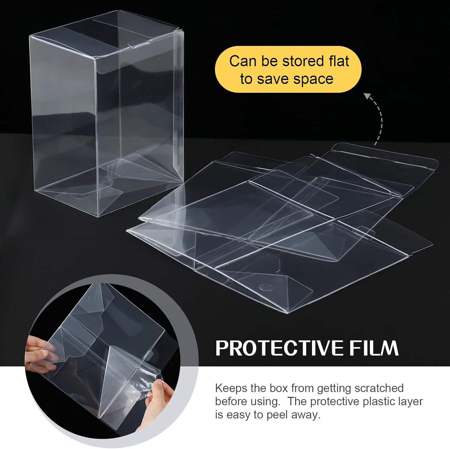 Pop Protector Display Case For Funko Pop Pack Boxes Vinyl Figures Collectibles