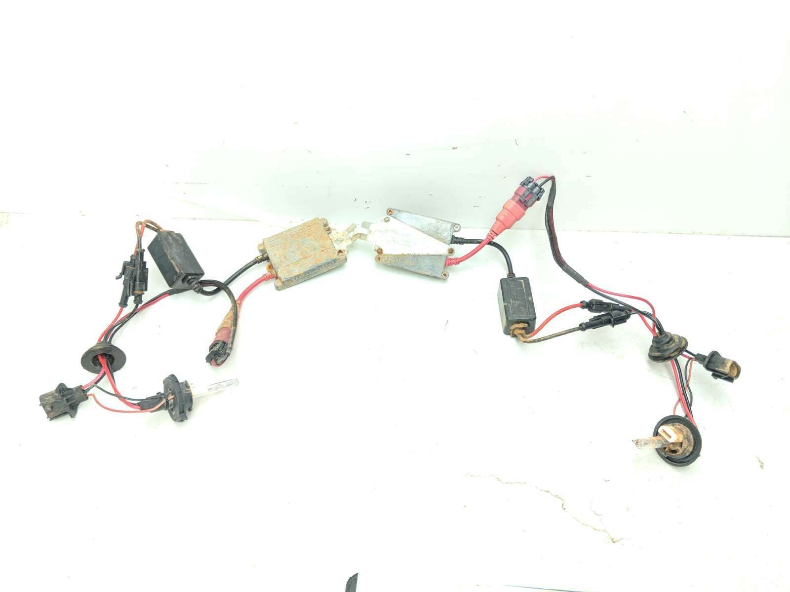 15 Polaris RZR S 900 Front LED Headlights Sub Wiring Harness