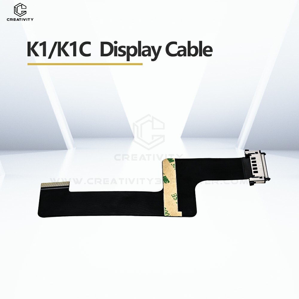 Creality K1/K1C/Ender 3V3 Display Screen Connection Cable Black FPC Cable L162mm