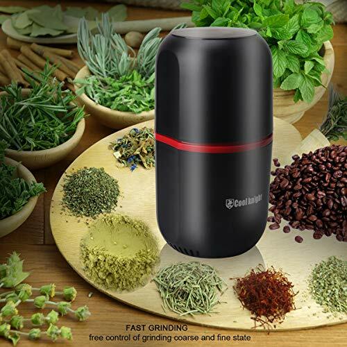 COOL KNIGHT Herb Grinder [large capacity/fast/Electric ]-Spice Herb Grinder