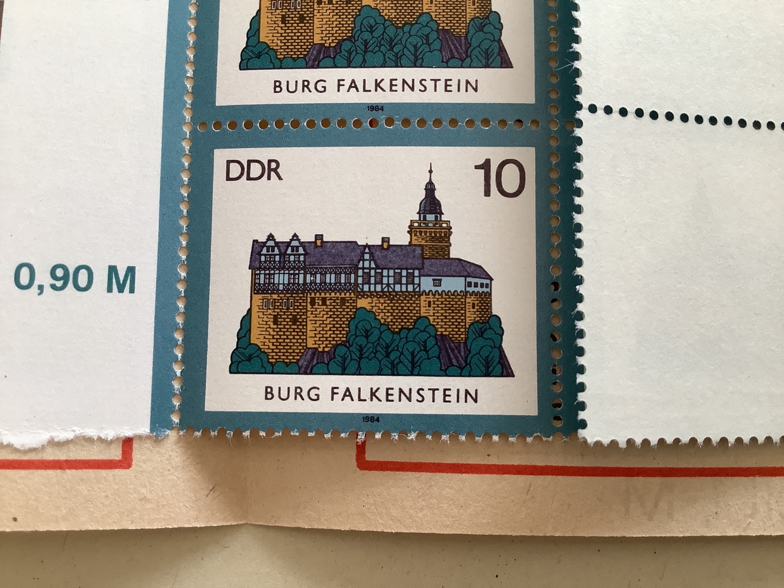 Germany DDR mint never hinged 1984 stamps booklet R49981