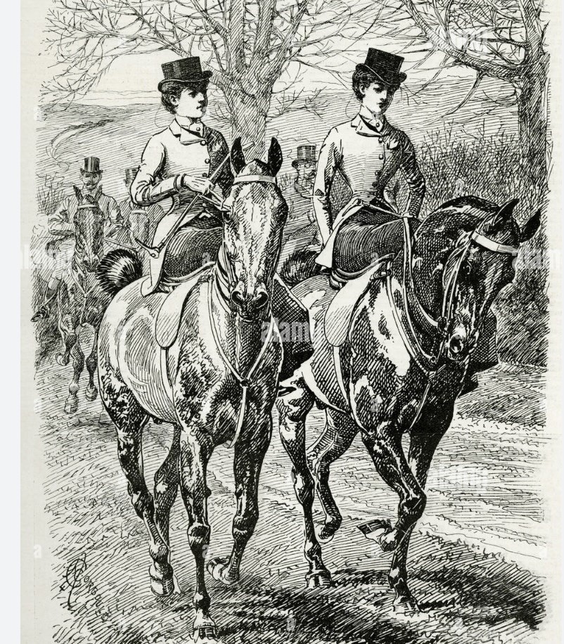 Ladies Victorian Top Hat Side Saddle Equestrian Riding Hat Reenactment Civil War