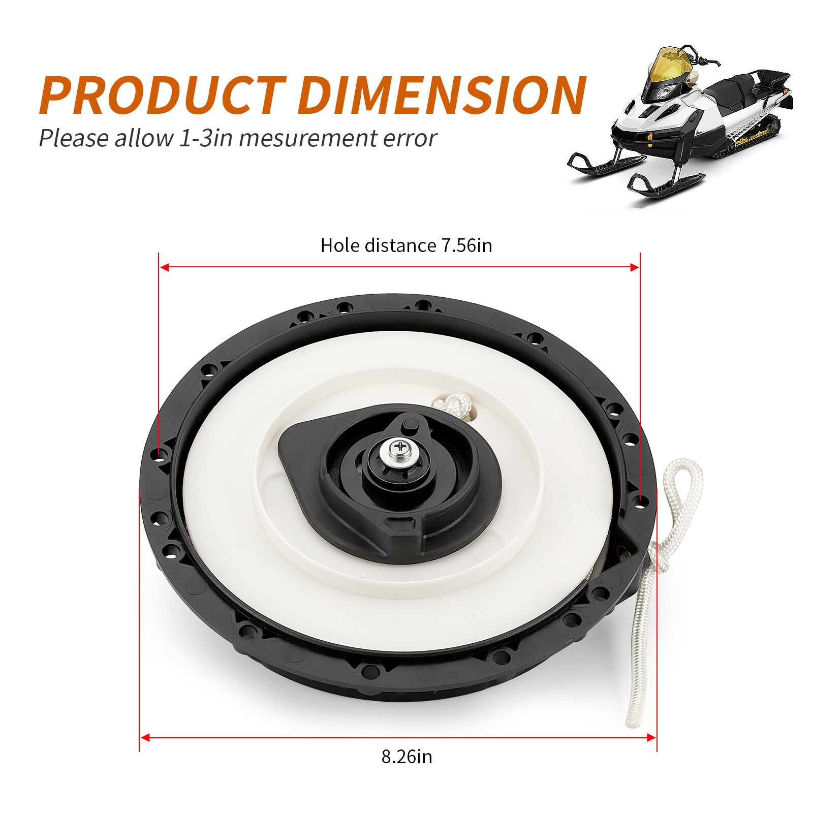 420892614 For Ski-Doo Recoil Rewind Pull Starter Assembly MX-Z, GSX, Summit