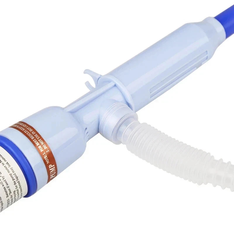 Battery Powered Electric Fuel Transfer Siphon Pump Gas Oil Water Liquid 2.2 GPM