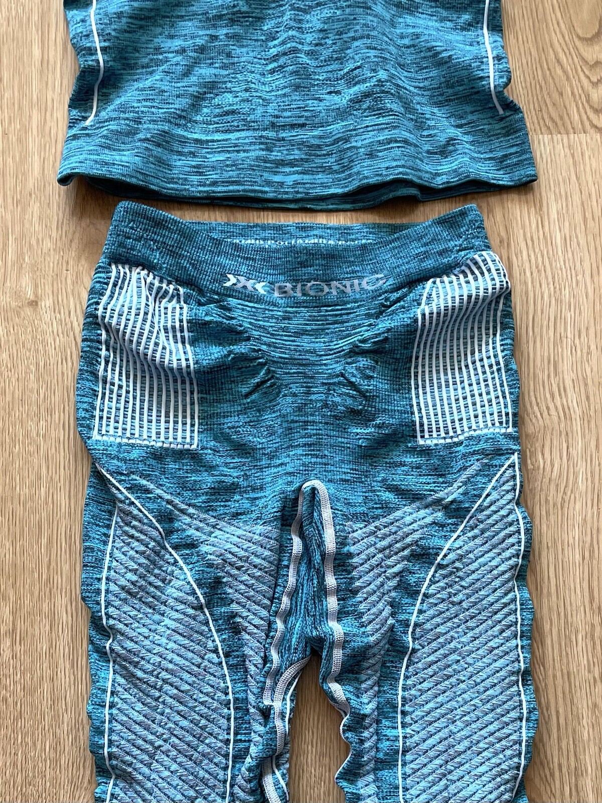 X-BIONIC Thermo Compression Base Layer Set Suit LS T-Shirt 3/4 Pants Size S/M