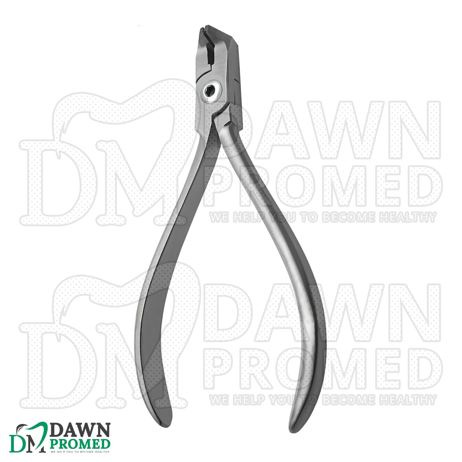 Distal End Cutter Plier Hold & Cut Soft and Hard Wire Orthodontic Inst German Gr