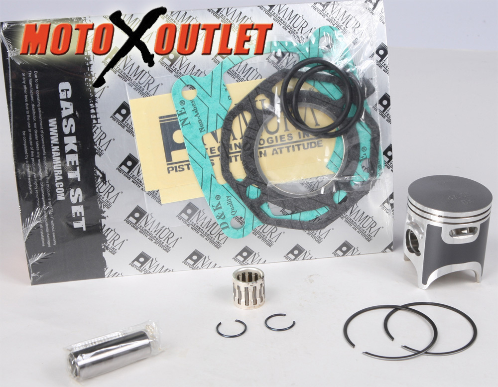 Kawasaki KX 80 Piston Kit 1988-1990 Top End Rebuild Gasket Kit Namura