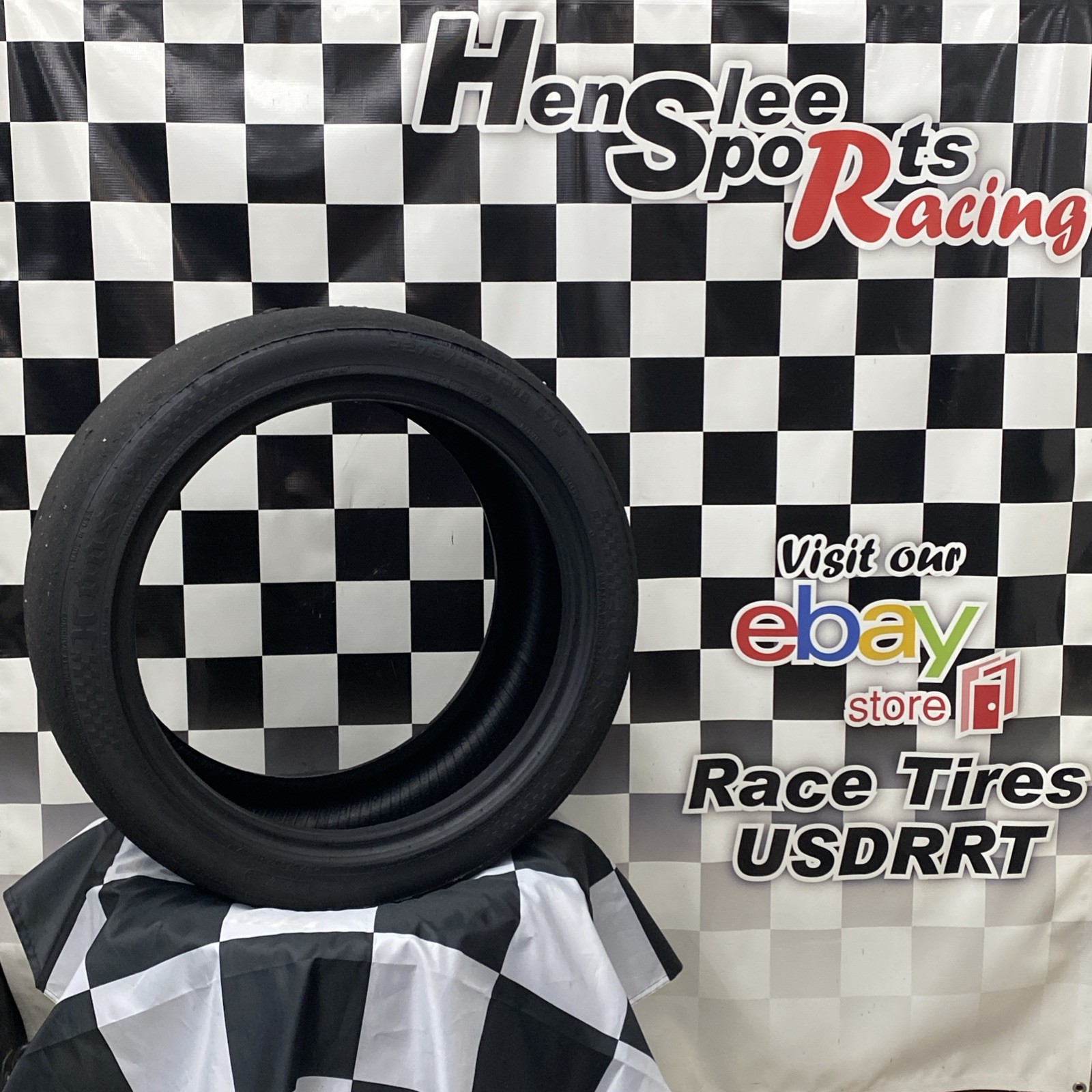 446-1 USDRRT HOOSIER DOT Road Race / Auto-X Tire. 275/35 ZR18 A7