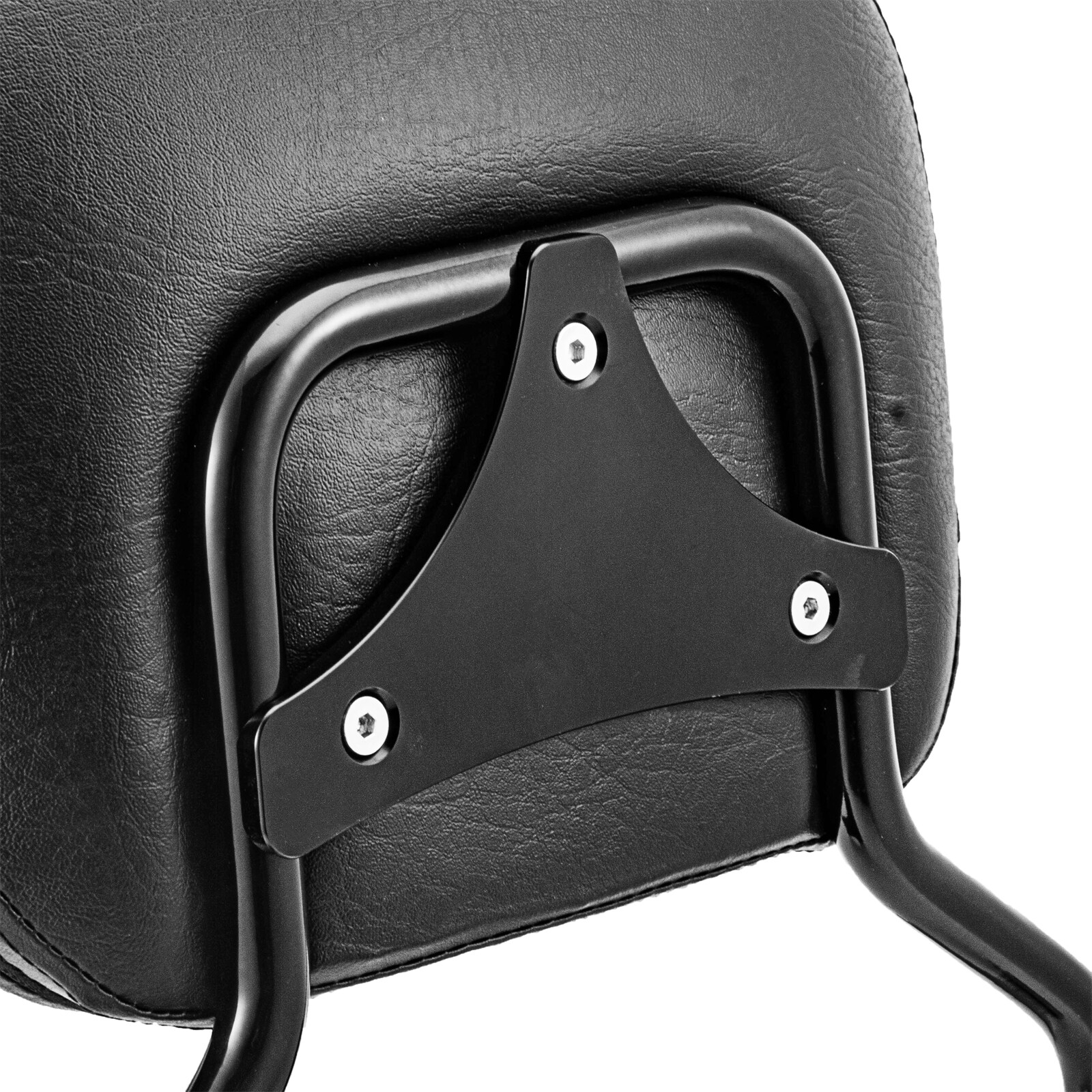 For 97-08 Harley Road King Electra Glide Detachable Sissy Bar Backrest Pad Black