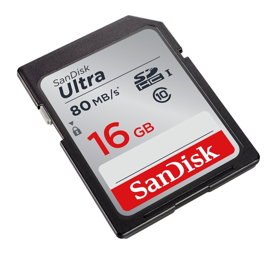 LOT 10x SanDisk Ultra 16GB 80MB/s SD SDHC SDSDUNB Camera Card 10 x 16 GB