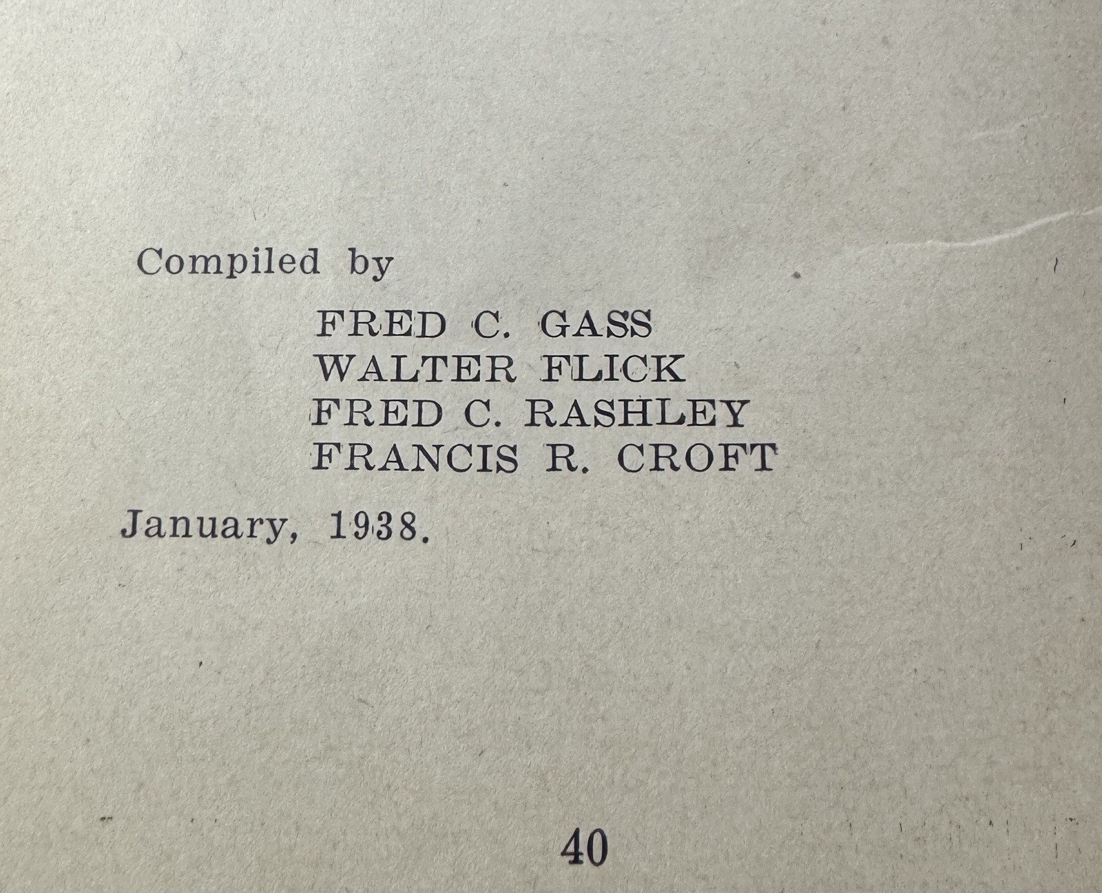 Jamestown NY Typographical Union Constitution and By-Laws Jan 1938 NEW YORK