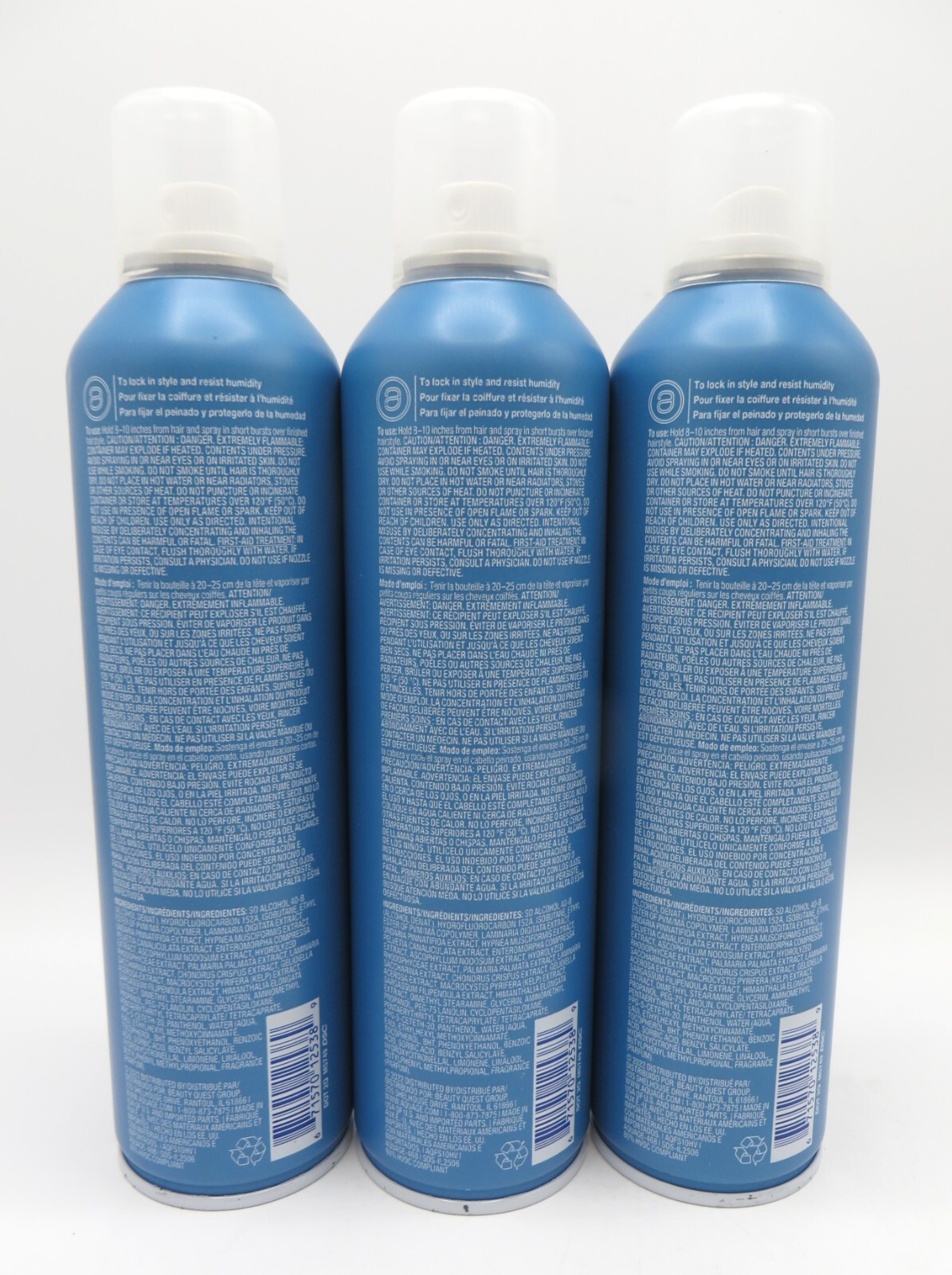 AQUAGE FINISHING SPRAY ULTRA FIRM HOLD 10 OZ (Lot of 3)