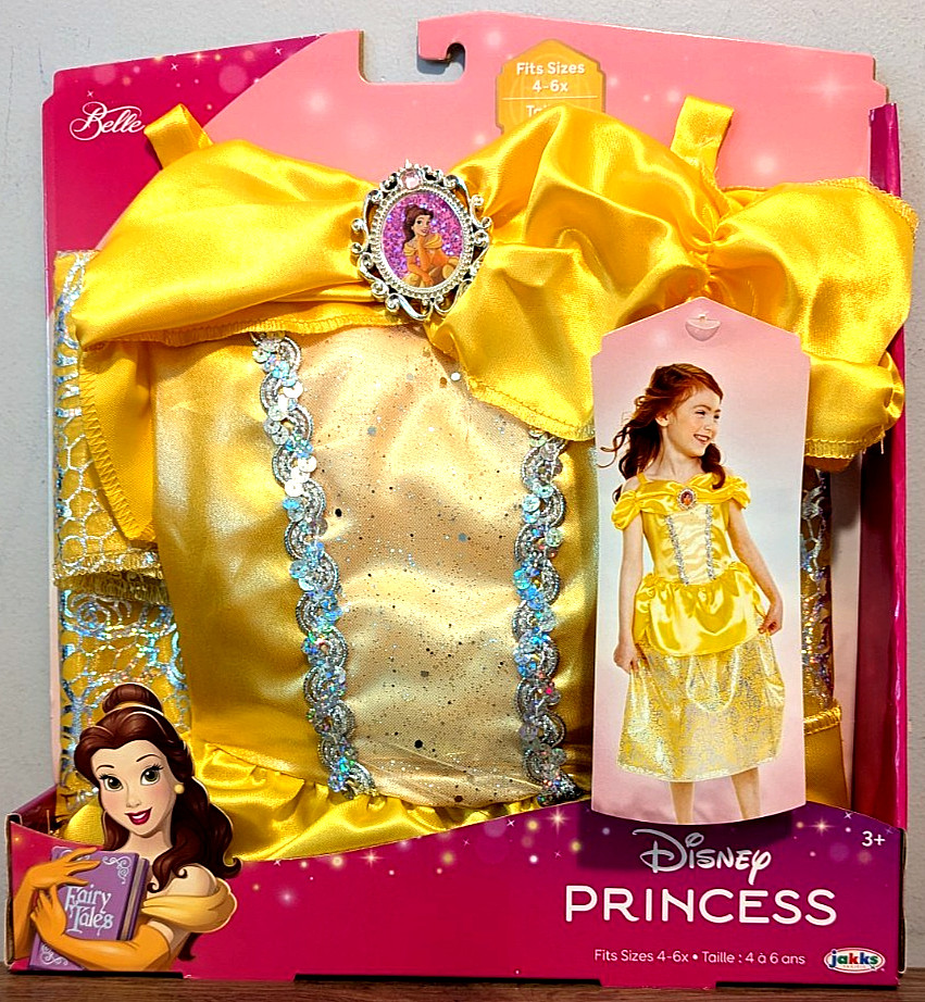 NEW! Disney Princess BELLE (Beauty and the Beast) Fantasy Dress, size 4-6x