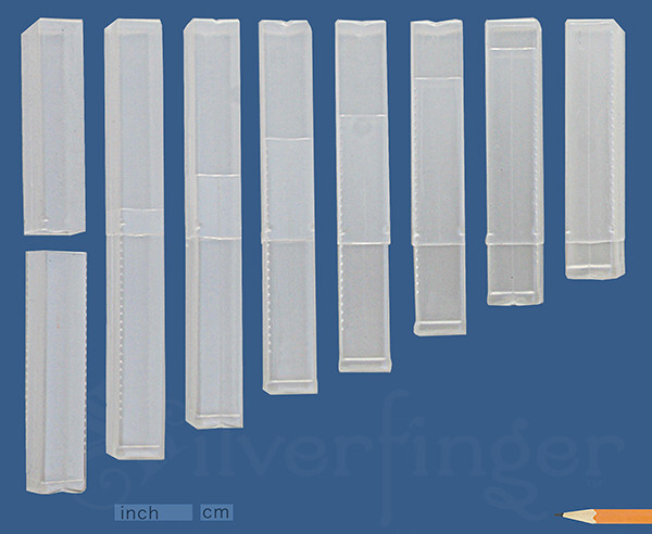 4 PC Sets Telescoping Plastic Tool Storage Cases Adjustable Length Drill Bit Box