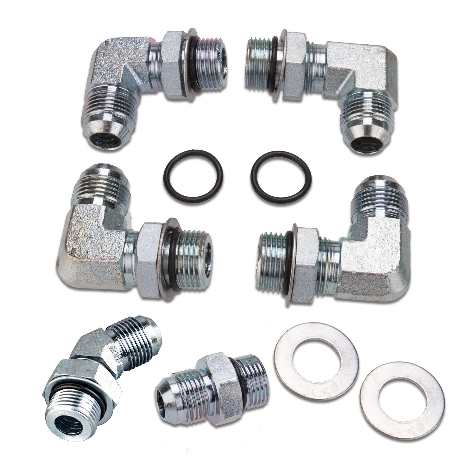 Allison Transmission Oil Cooler Lines Hoses Set For 06-10 Chevy/GMC 6.6l Duramax