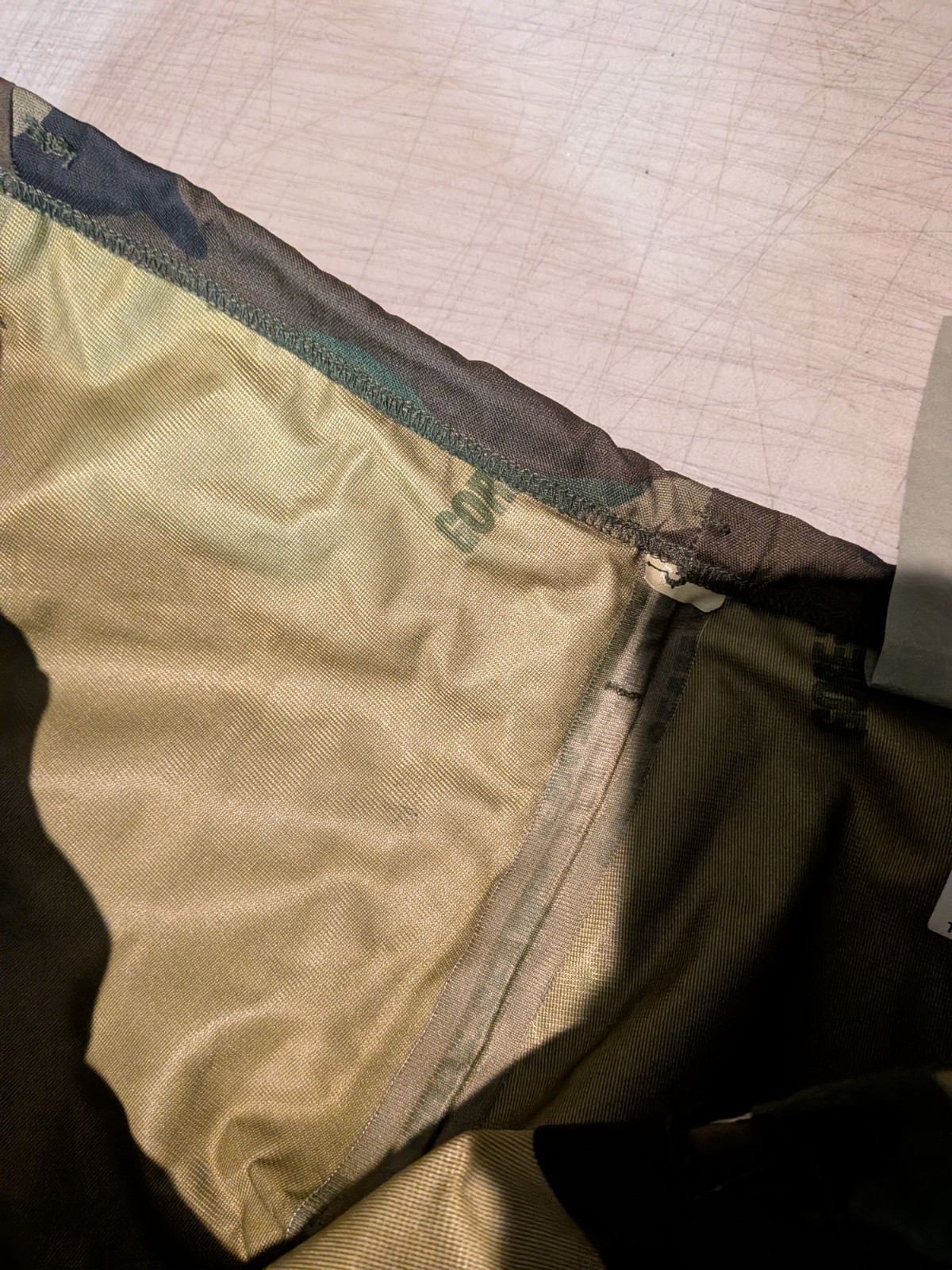 Military Cold/Wet Weather Trouser Woodland BDU Gore-Tex Pants Small/Regular