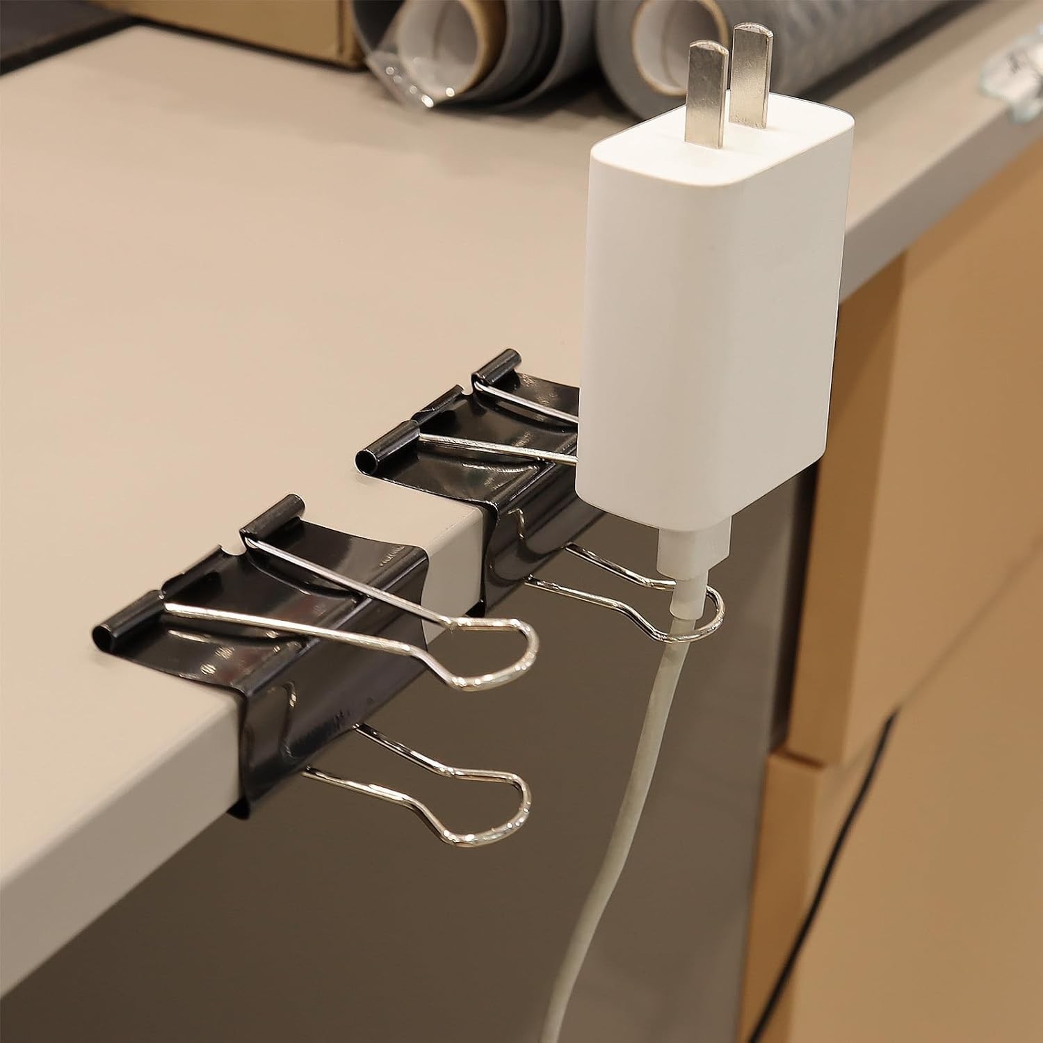 Extra Large Binder Clips 3/10/36 Pack 2 Inch Big Paper Clamps for Office Supplie