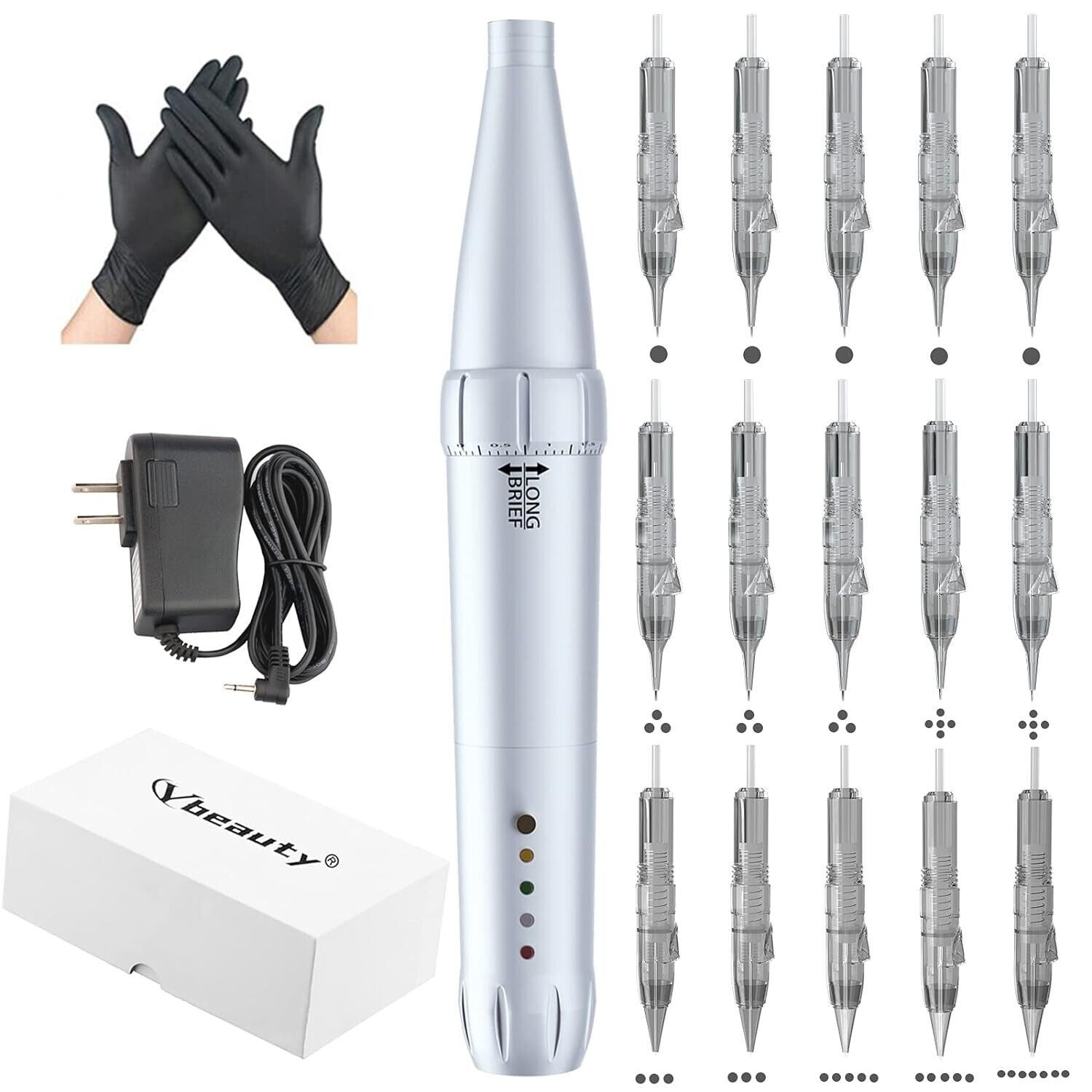 Permanent Makeup Pen Eyebrow Lip Eyeliner Rotary Tattoo Machine Microblading