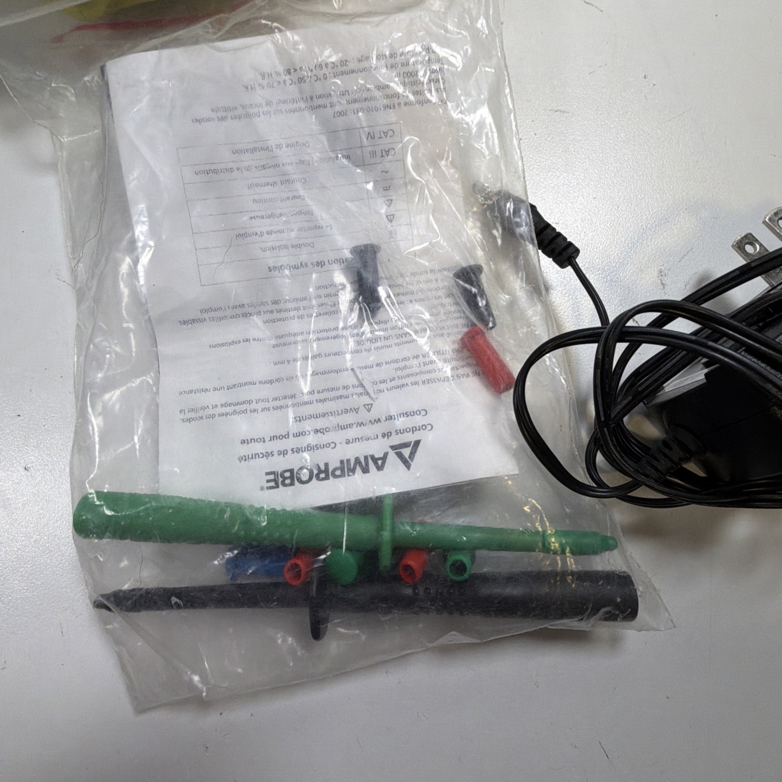 New Amprobe DM-II Plus Data Logger / Recorder Power Supply Probes