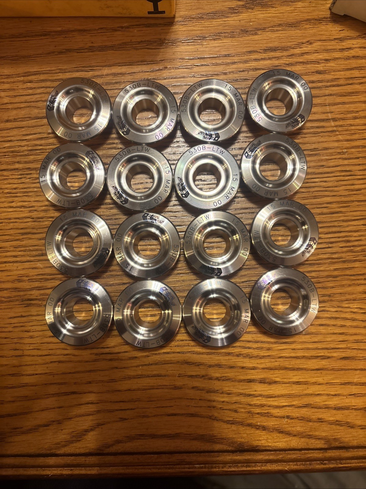 NEW Del West Super 7 Titanium Retainers 530B-LTW