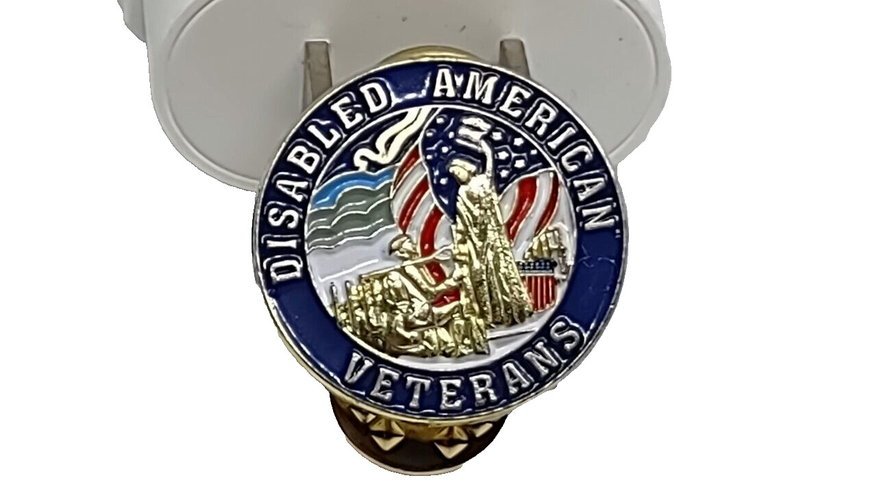 Disabled American Veterans 0.875-inch Lapel Pin P62559