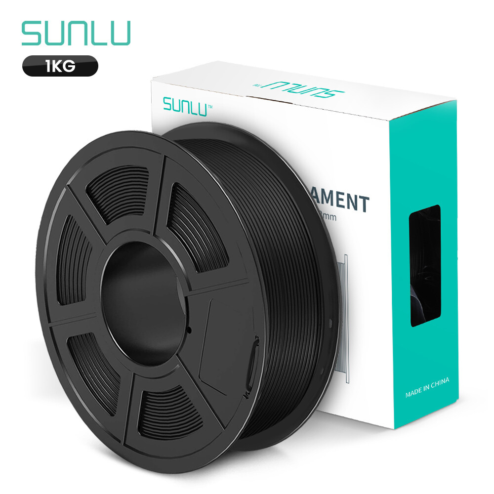 10×1KG SUNLU PLA Matte Meta PLA+ PETG SILK ABS 1KG TPU500G 3D Printer Filament