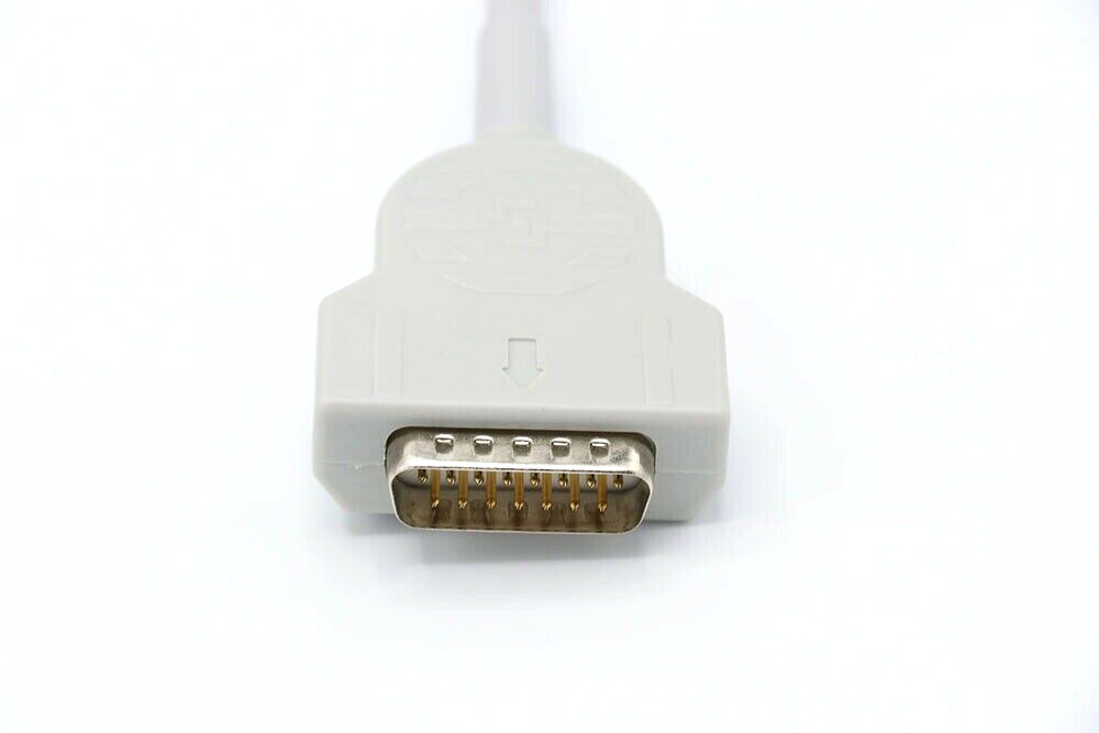 GE Marquette MAC 500 MAC 1200 EKG Cable 10 Leads Banana AHA - Same Day Shipping