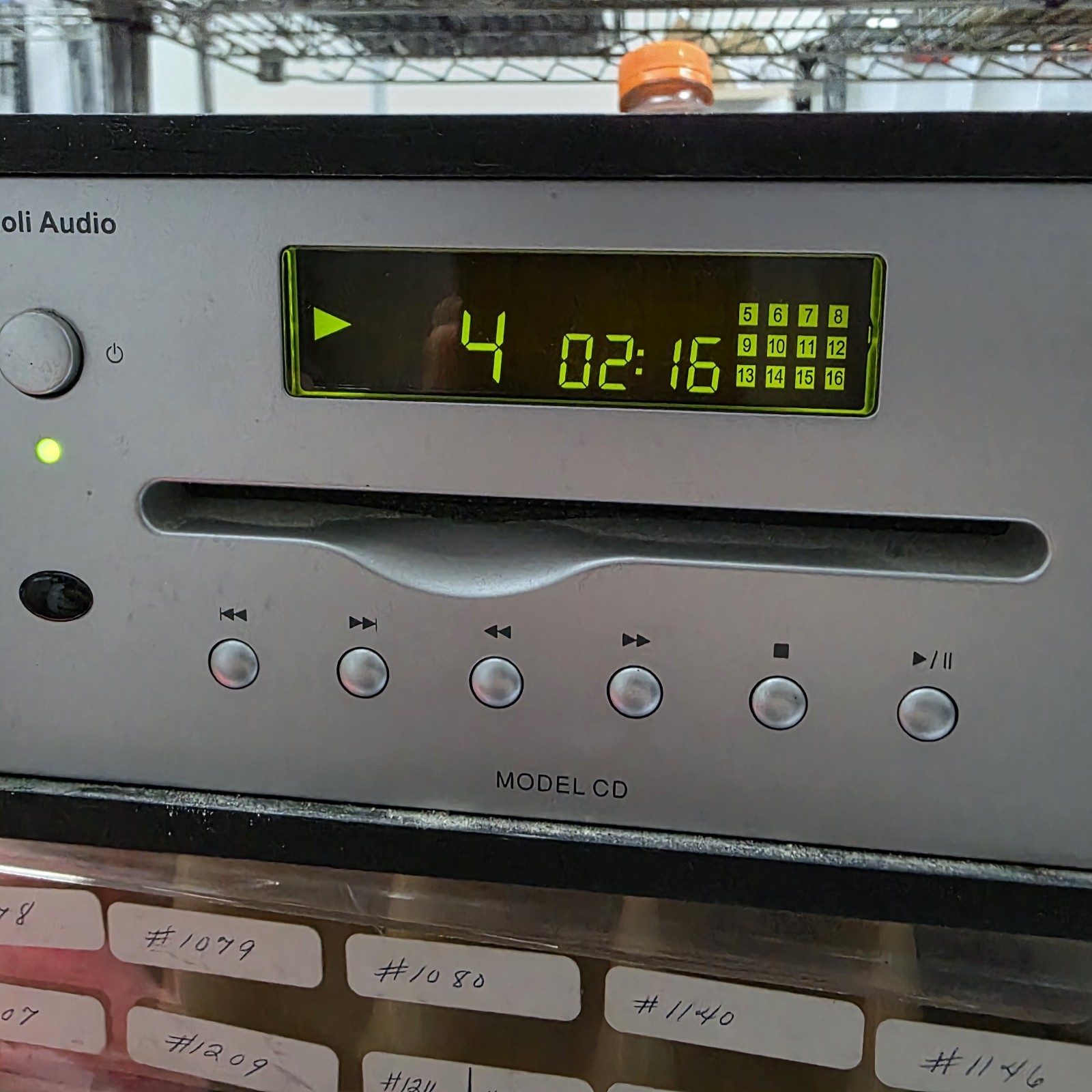 Tivoli Audio "Model CD" Micro Stereo CD Player with Power Supply - Tested Works