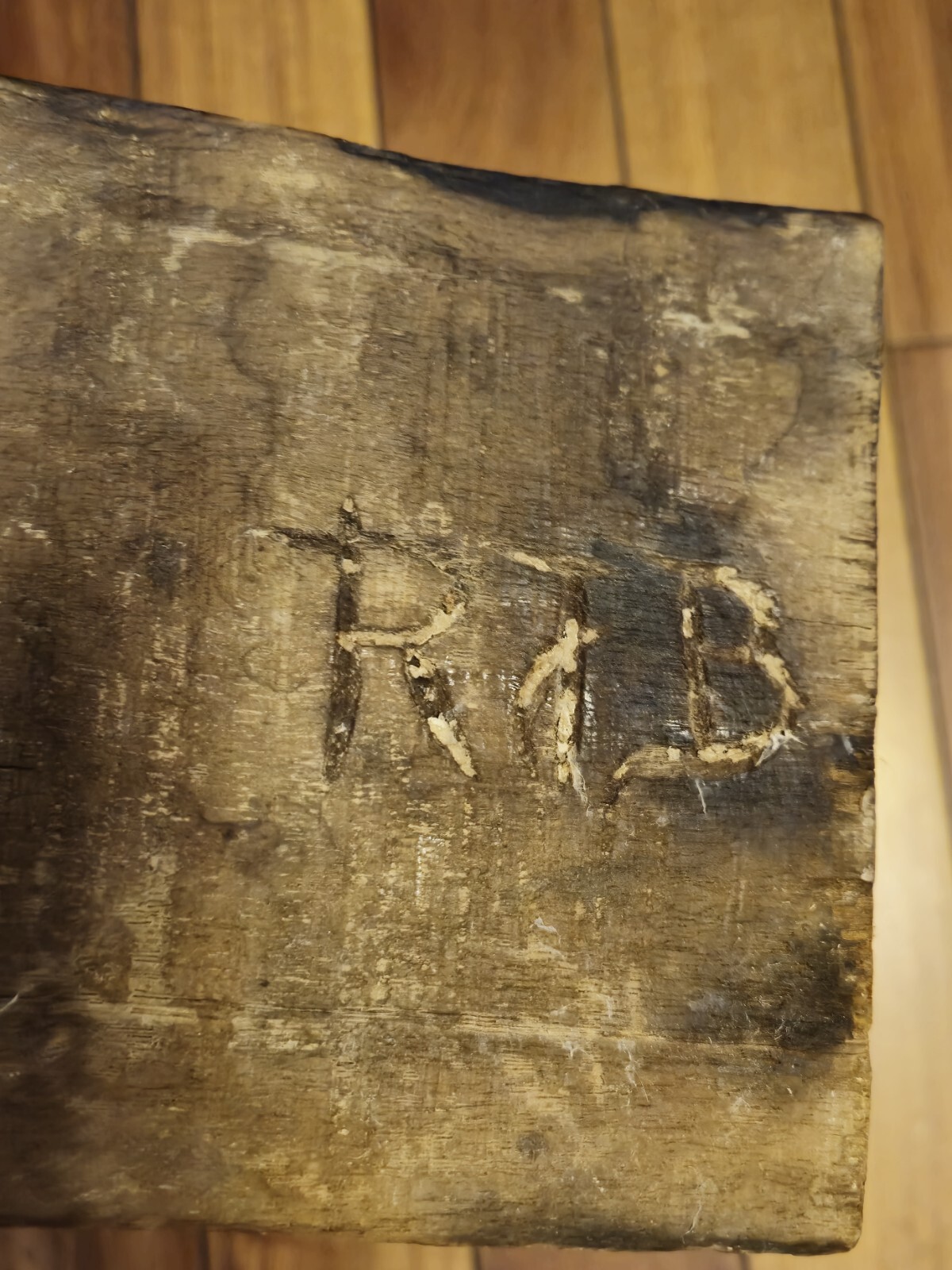 FINE OLD Carved Wood Tiki Totem Sculpture 1900’s Great Patina 7x7x14.