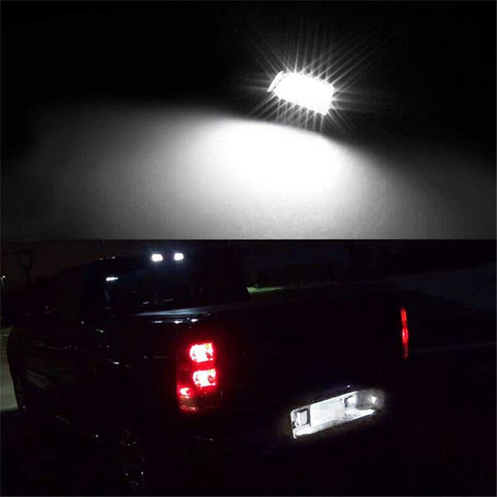LED License Plate Tag Light Lamp For Chevy For Silverado 1500 2500 3500 1999+