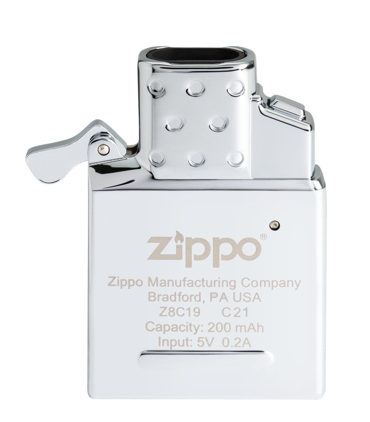 Zippo Double Arc Rechargeable Lighter Insert, Blister Pack #65823
