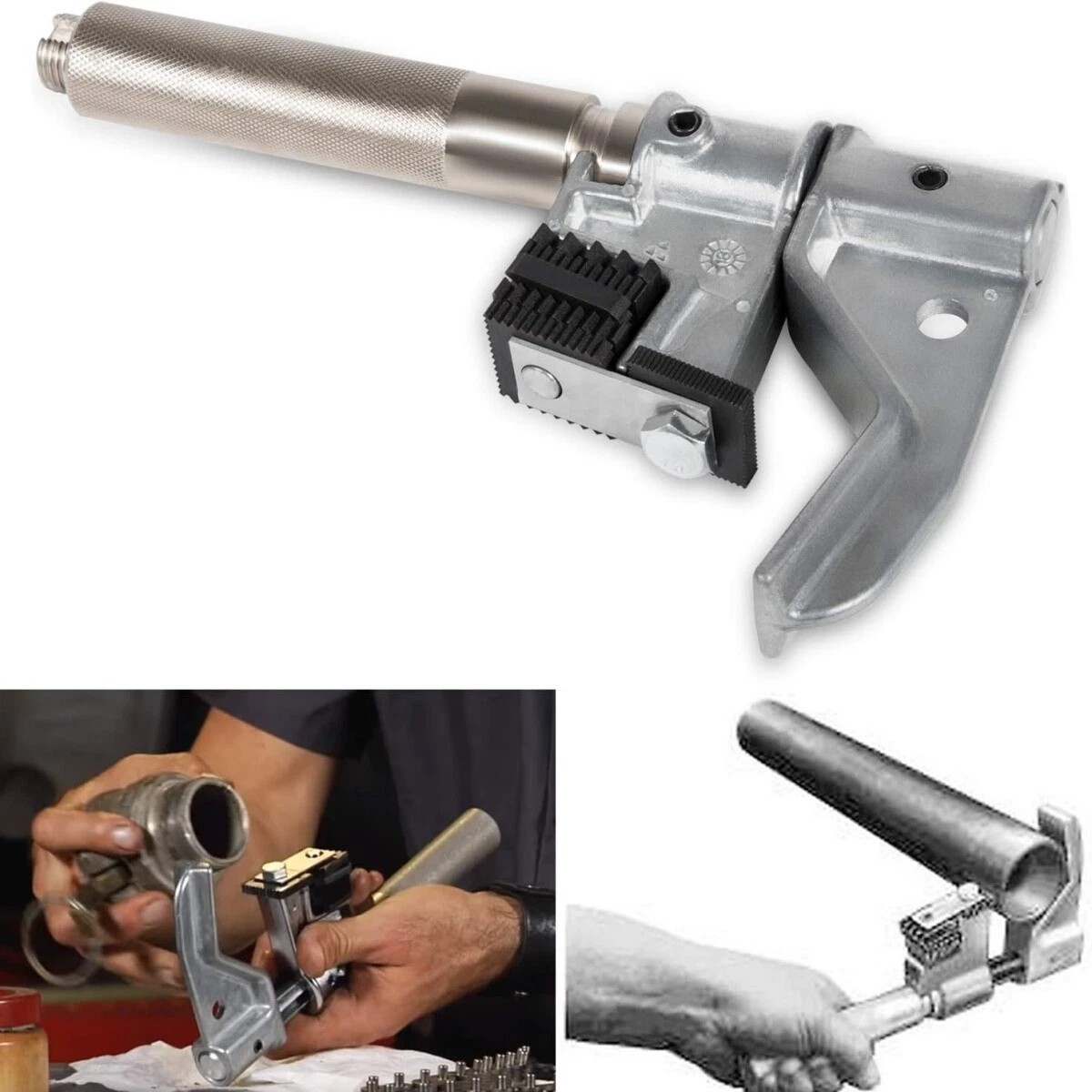 7402 Universal Outside Thread Chaser with 6 Dies 216884 Use for 1-1/4” to 5” O.D